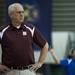 Dexter Head Coach Randy Swoverland watches the game against Lincoln on Tuesday, Jan. 29. Daniel Brenner I AnnArbor.com